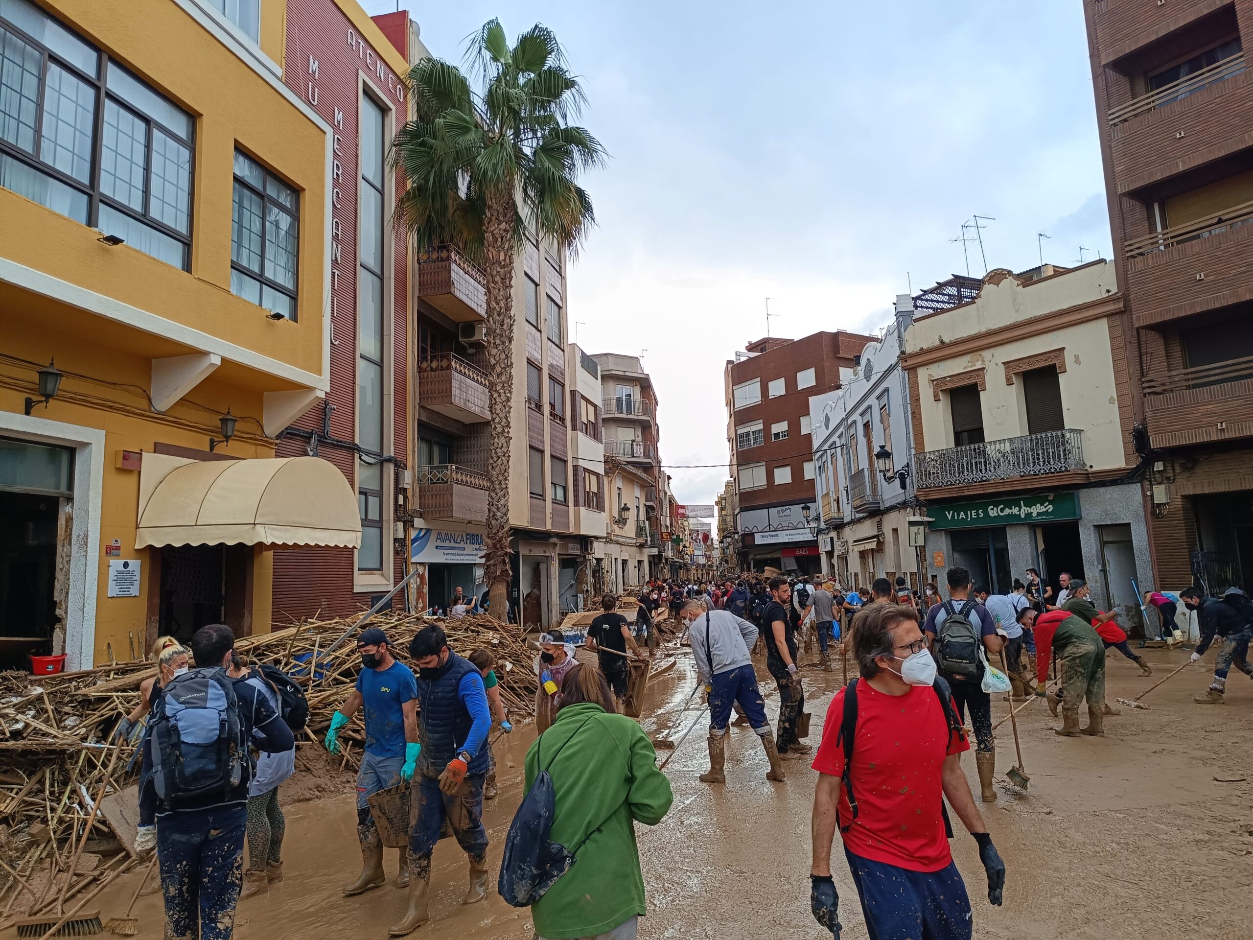 Situación del Carrer Primer de Maig (Domingo 03/11/2024)